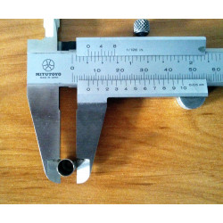 Tope de funda. Ø 6mm. Reforzado.