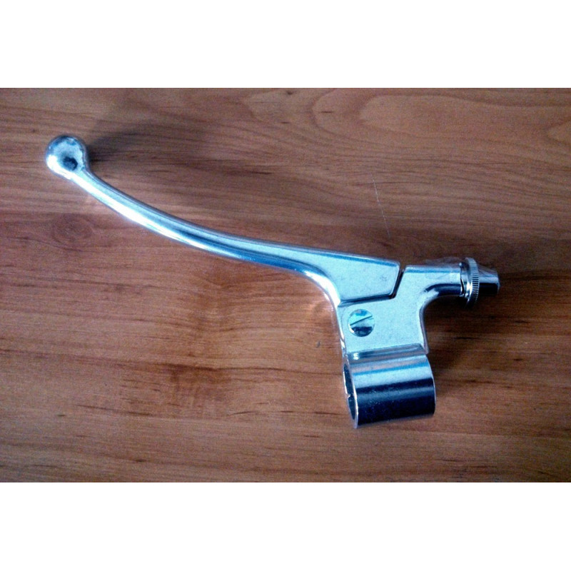 Set support and lever type Amal left.