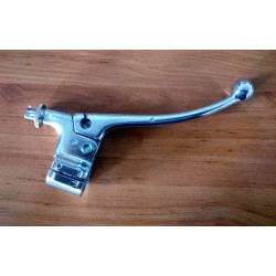 Set support and lever type Amal left.