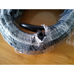 Rubber gasoline tube black. 6 x 9 mm.