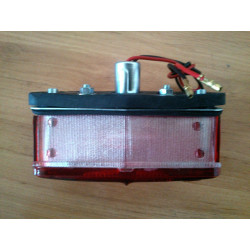 Rear light with logotype for Bultaco.