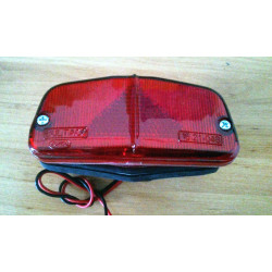 Rear light with logotype for Bultaco.