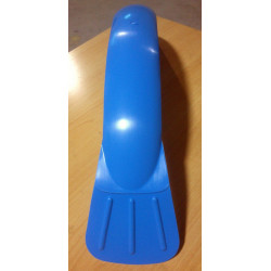 Blue front fender trial.