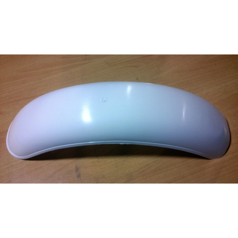 Guardabarros trasero trial color blanco.