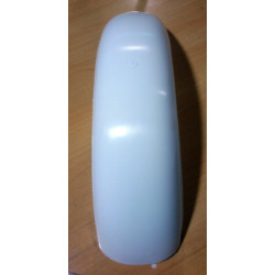 Guardabarros trasero trial color blanco.