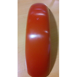 Guardabarros trasero trial color rojo.