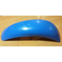 Rear fender cross in blue.