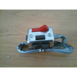 Llave de luces tapa cromada con instalación.