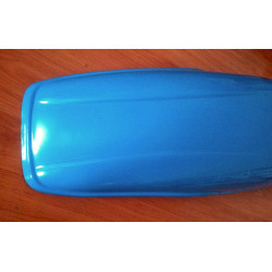 Rear fender cross in blue.