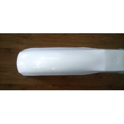 Front fender replica of the original Bultaco MK white.