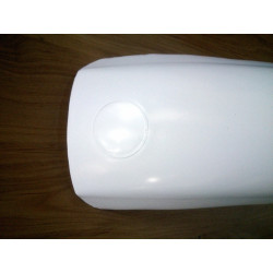 Front fender replica of the original Bultaco MK white.