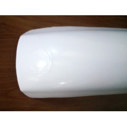 Front fender replica of the original Bultaco MK white.