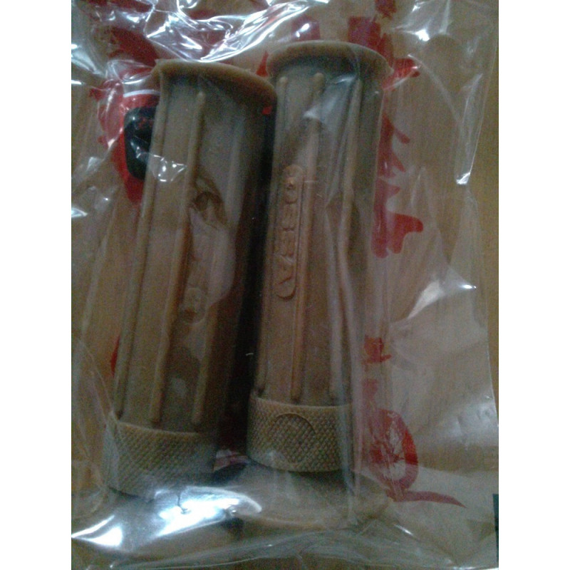 Grip set for Ossa. Brown