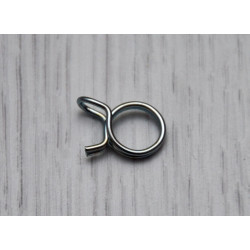 Abrazadera para tubos de gasolina 8 mm.