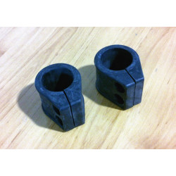 Juego soportes botella de gas díametro 38 mm.