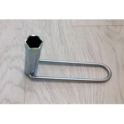 Llave de bujías universal plegable.