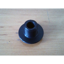 Tapón aluminio llenado aceite cambio Bultaco. Negro.