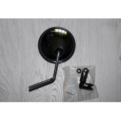 Espejo Puño redondo cromado 105 mm.