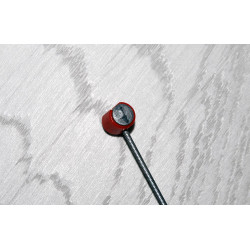 Cable de acero embrague y freno cabeza roja.