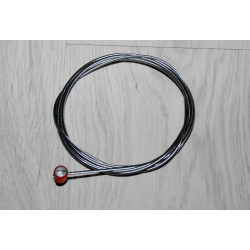 Cable de acero embrague y freno cabeza roja.