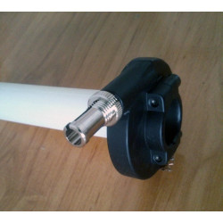 Universal throttle in aluminum.