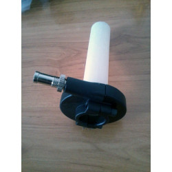 Puño de gas en aluminio universal.