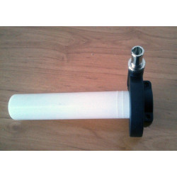 Puño de gas en aluminio universal.