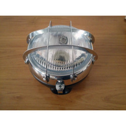 Headlight with chrome grille suitable for Bultaco Sherpa - Lobito - Alpina - Matador.