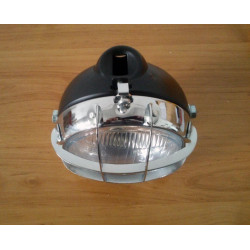 Headlight with chrome grille suitable for Bultaco Sherpa - Lobito - Alpina - Matador.