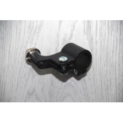 Support lever left type Amal. Black.