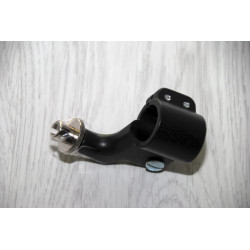 Support lever left type Amal. Black.