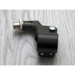 Support lever right type Amal. Black.