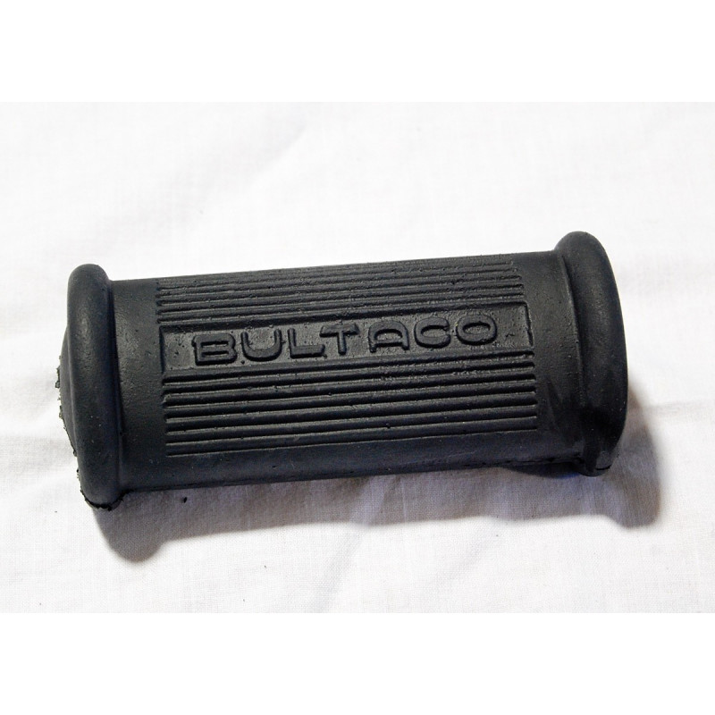 Estribera redonda de goma para Bultaco.