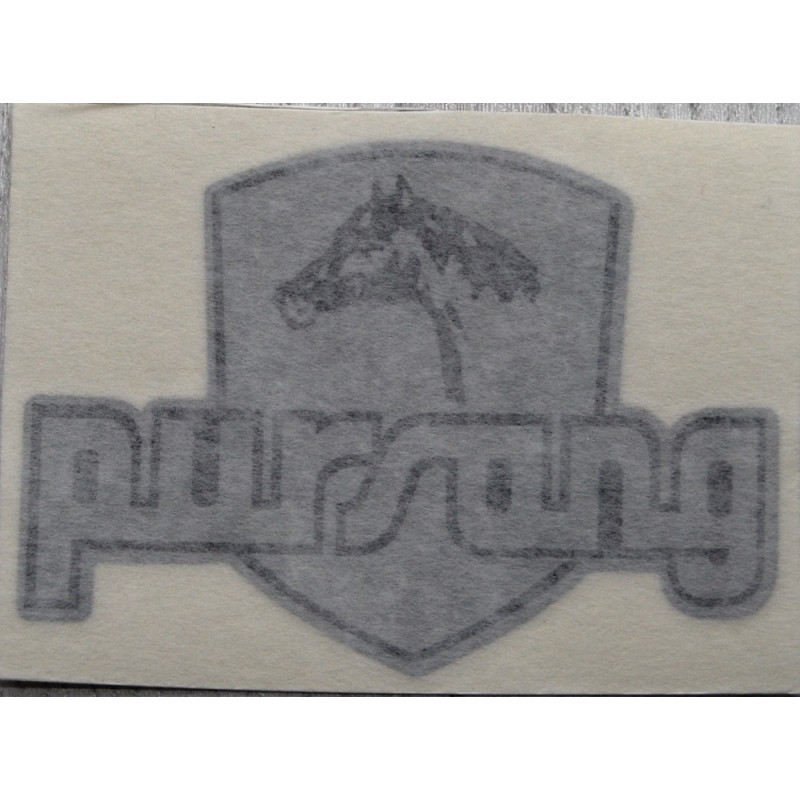 Bultaco Pursang silver adhesive.