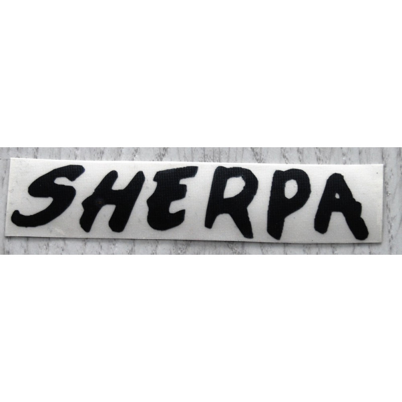 Adhesivo depósito Bultaco Sherpa.