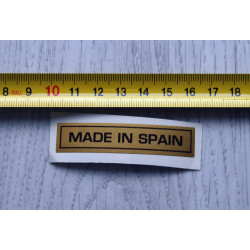 Adhesivos Montesa depósito oro. 