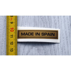 Adhesivos Montesa depósito oro. 