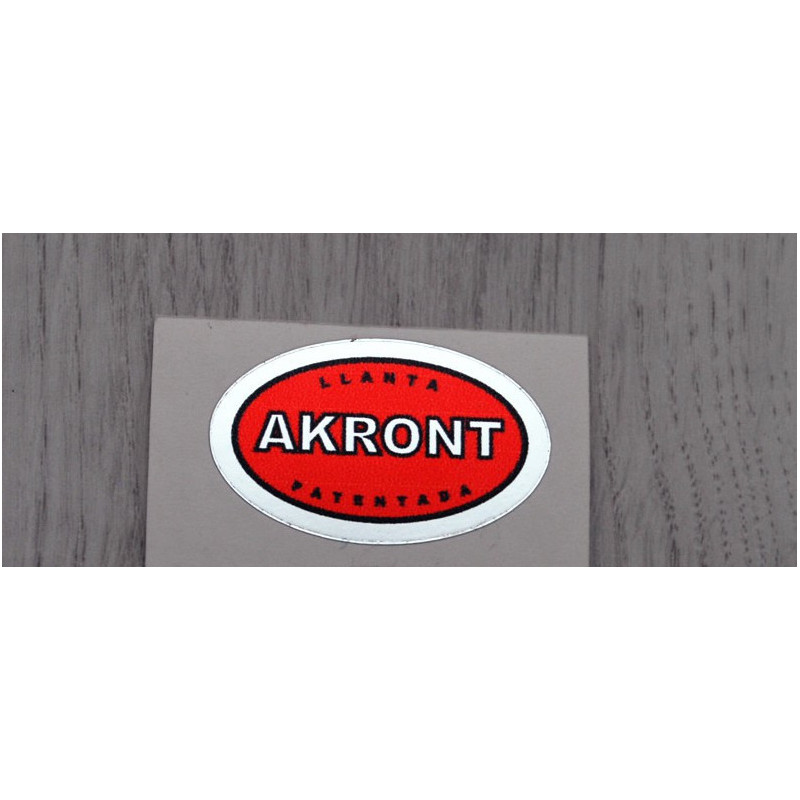 Adhesivos Akront rojo.