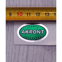 Adhesivos Akront verde.