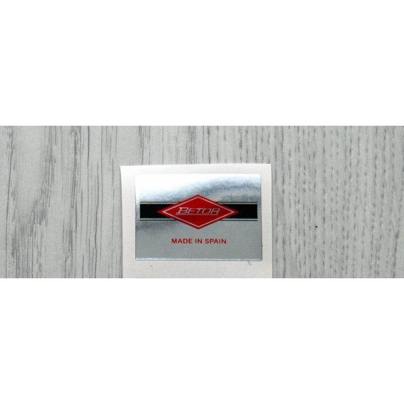 Betor chrome adhesive.