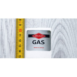 Adhesivo Betor Gas cromado.