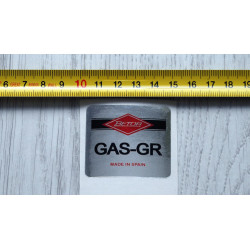 Adhesivo Betor Gas-GR cromado.