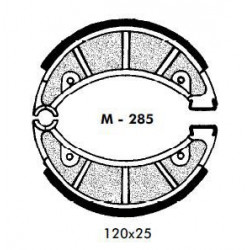 Brake shoes for Ossa 250 - 350 Trial.