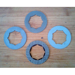 Ferodo clutch disks with old Bultaco.