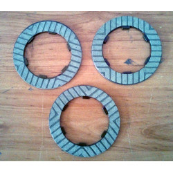 Clutch disks for Bultaco Chispa.