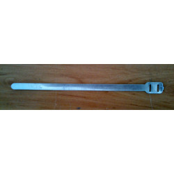 Abrazadera de aluminio.