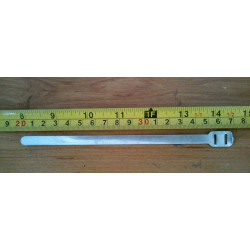 Aluminum clamp.