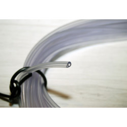 Separate lubrication tube 2 X 5 transparent.