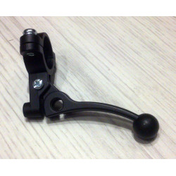 Universal decompression lever clamp.