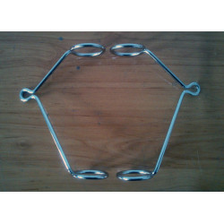 Juego soportes faro Montesa Cota 247/348/349.